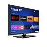 MobileTV Silverline - Smart TV de 19 pulgadas, Android conectado, camping, coche, camión,...