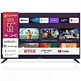 Grunkel - LED-5521GOO - Televisor 55 Pulgadas Smart TV con Google Chromecast. con Pantalla de Panel...