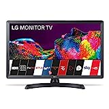 LG 28TN515S-PZ - Monitor Smart TV de 70 cm (28') con Pantalla LED HD (1366 x 768, 16:9, DVB-T2/C/S2,...